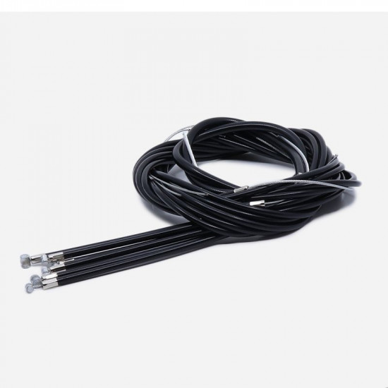 Lambretta DL & GP Black Teflon Cable Set by Scootopia