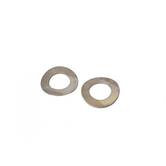 Stainless steel wavy washers 16mm for rear shock absorber and Lambretta LI engine bolt + TV + SX + Special + DL + Serveta