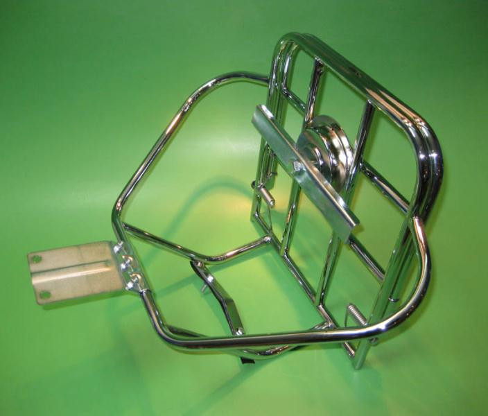 Lambretta series 2 rear clearance spare wheel carrier