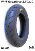 PMT Road / Race 3.50 x 10" tyre (soft compound) for Lambretta + Vespa. 