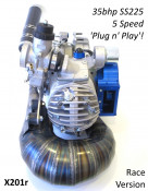 Complete Casa Performance SS225 5 speed Racing for Lambretta S1 + S2 + TV2 + S3 +TV3 + Special + SX + DL + Serveta