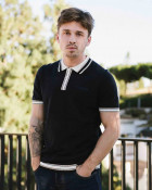 Lambretta Baggio Tipped SS Knit Polo