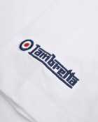 Lambretta Paisley Roundel Tee White