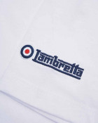 Lambretta t-shirt Racing Stripe Tee White/Navy/Red
