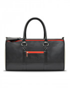 Lambretta Retro Sports Bag Large Black/White