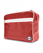 Lambretta Retro Flight Bag Burgundy/White