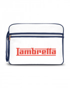 Lambretta Logo Flight Bag navy/white