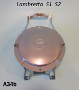 Inside legshield spare wheel carrier + 'Innocenti' wheel disc for Lambretta S1 + S2