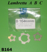 Engine nut secure washers Lambretta A + B + C + LC