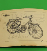 Original Innocenti spare parts catalogue for Lambrettino 48 mopeds