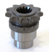 11T front sprocket (non-original size) for Lambretta Lui Vega Cometa 75cc (for 4 speed engines)