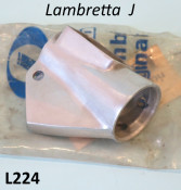 Light switch housing / handlebar throttle support for Lambretta J