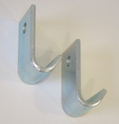 Pair of splashplate stand hooks for Lambretta LI S2 / S3 + DL / GP