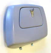 NEW IMPROVED VERSION! 'Twin Cylinder SX Line' slimline legshield toolbox for Lambretta S3