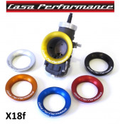 Casa Performance CNC carburettor induction collar for large bore carburettors (Dell'Orto, Mikuni, Kehin) 