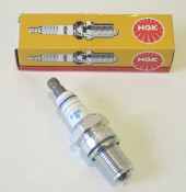 NGK BR9ECM long reach RACING spark plug WITH SHORT CERAMIC BODY (RESISTANCE type)