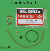 Complete carburettor gasket set for Dell'Orto SHB (12mm + 16mm +19mm) for Lambretta J