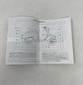 Owners manual Lambretta LI125 S1