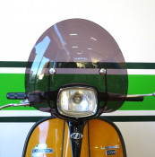 Complete '70's style 'Bubble' flyscreen for Lambretta GP DL (choice of colours)