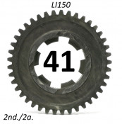 41T 2nd gear cog for all Lambretta LI150 S1 + S2 + S3