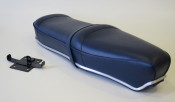 Blue Pegasus 'flatbase' seat for Lambretta S1 + S2 (LOW fronted version) + Series 3