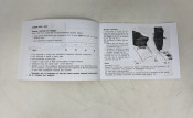 Owners manual Lambretta SX200