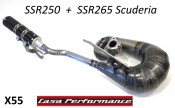 Casa Performance exhaust for SSR250 + SSR265 Scuderia