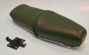 Green Pegasus 'flatbase' seat for Lambretta S1 + S2 (LOW fronted version) + Series 3