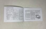 Owners manual Lambretta LD150 model of 1957