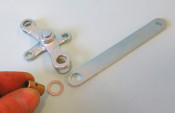 Gearbox sviwel shim Lambretta LI + TV2/3 + SX + Special + GP/DL + Serveta