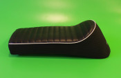 'Dante Sportback' sports seat (black) Lambretta LI + TV + SX + Special + GP/DL +Serveta