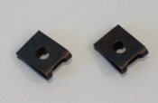 Pair of small speed clips for mounting horn into the frame for Lambretta J