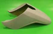 Fibreglass front mudguard for Lambretta Special TV + GT + SX