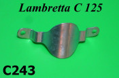 Front legshield fixing bracket / badge mounting Lambretta C125