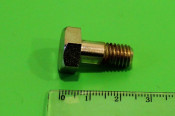 Nickel plated front seat bolt