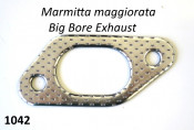 Big bore + Clubman + Expansion chamber type exhaust gasket for Lambretta S1 + S2 + TV2 + S3 + TV3 + Special + SX + DL +Serveta