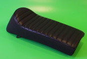 'Dante Sportback' sports seat (black + blue) Lambretta LI + TV + SX + Special + GP/DL +Serveta