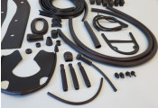 Complete high quality rubber parts set for Lambretta GP/DL