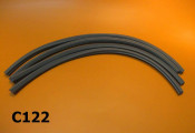 Set of 4 floor channel runner rubber strips for Lambretta J50 Deluxe