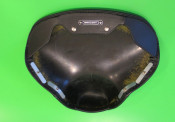 Black front single seat cover - Closed Type - Lambretta LD125/150 '57