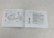 Lambretta J125 M4 Starstream owners manual