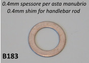 0.4mm special shim for handlebar internal control rod