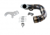 Clubsport exhaust - TS1 type manifold - Lambretta S1 + S2 + S3 + SX + DL + GP