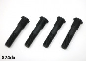 Set of 4 special long type hub studs by Casa Performance