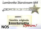 'Lambretta 125' legshield badge Starstream J125 M4 Starstream