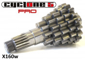 5 Speed gear cluster for 'Cyclone 5 Pro' gearboxes