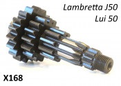 Special perfect-ratio gear cluster Lambretta for Lui 50 + J50 models