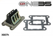 Complete reed valve block + gaskets for Casa Performance 'CP One35' kit