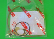 Complete carburettor gasket set for Dell'Orto SHB (12mm + 16mm +19mm) for Lambretta J