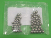 Set of upper + lower ball bearings for front forks / steering for Lambretta J